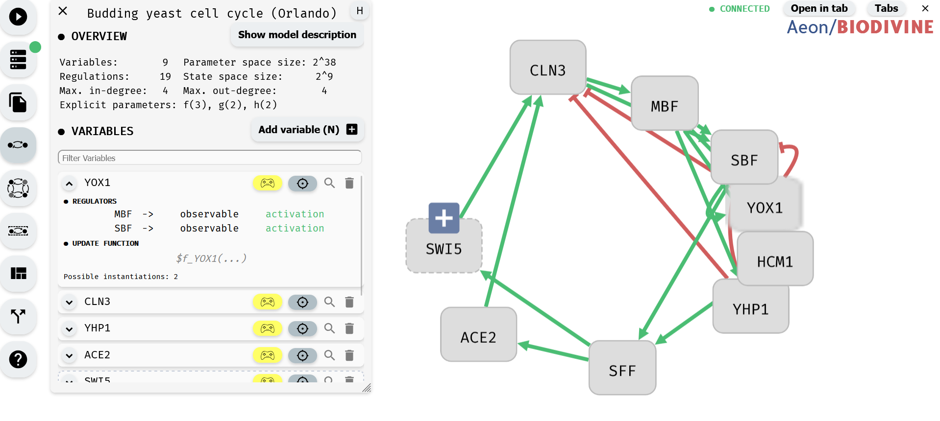 AEON Model Editor